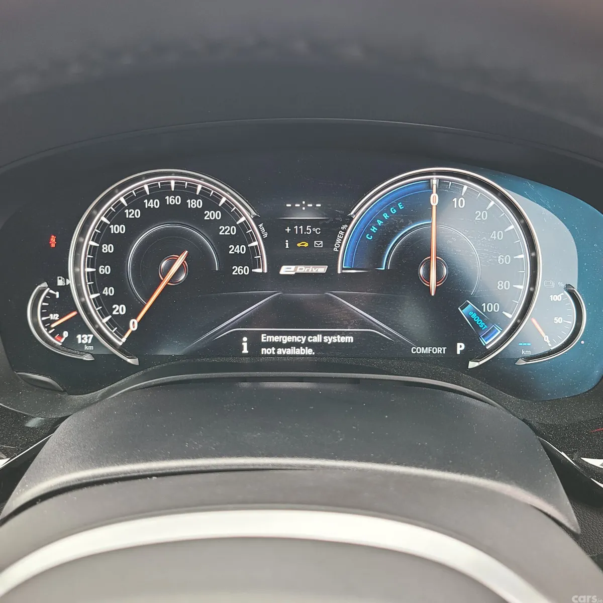 BMW 5-Series Saloon, Petrol Plug-in Hybrid, 2019, Grey