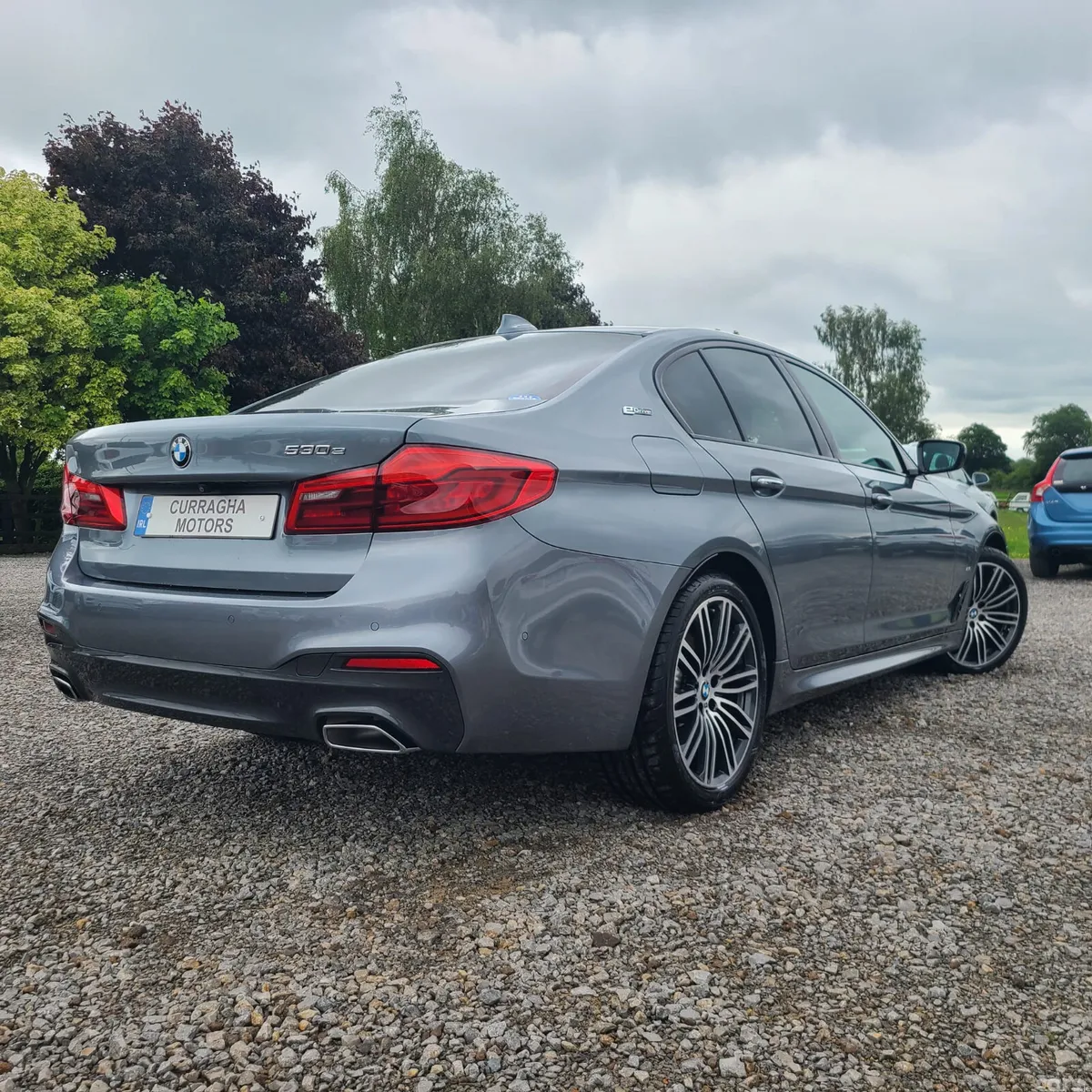 BMW 5-Series Saloon, Petrol Plug-in Hybrid, 2019, Grey