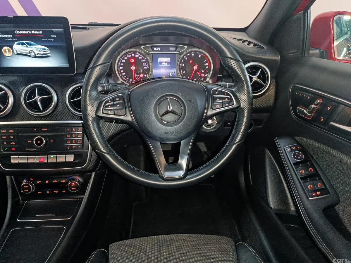 Mercedes-Benz A-Class Hatchback, Petrol, 2016, Red