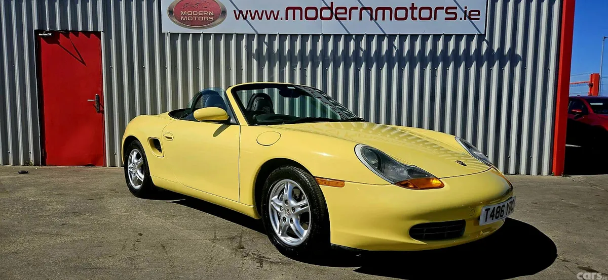 Porsche Boxster Coupe, Petrol, 1999, Yellow