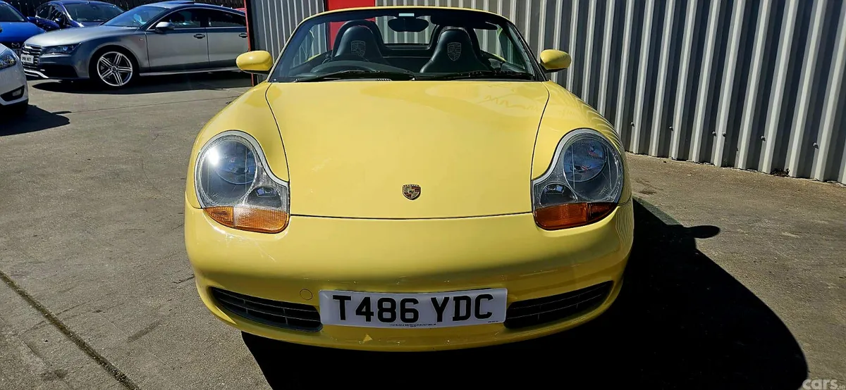 Porsche Boxster Coupe, Petrol, 1999, Yellow