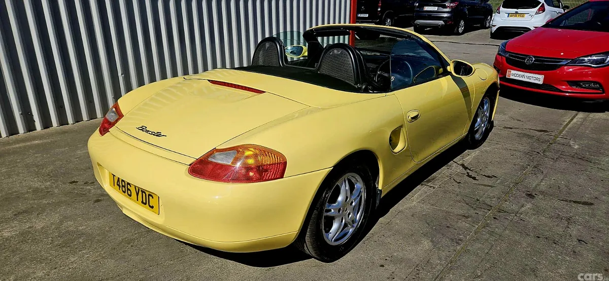 Porsche Boxster Coupe, Petrol, 1999, Yellow
