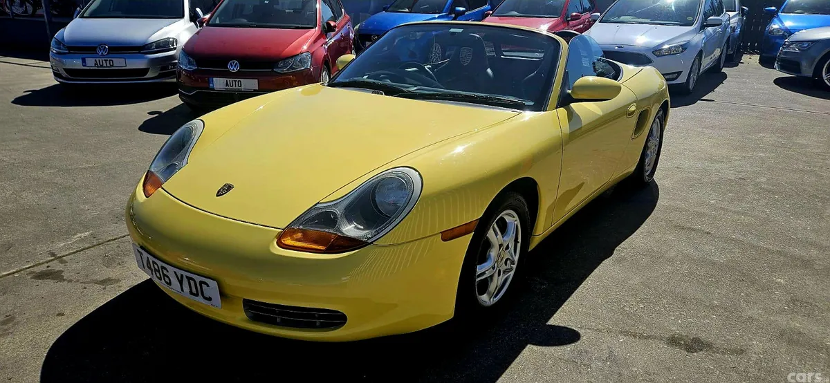 Porsche Boxster Coupe, Petrol, 1999, Yellow