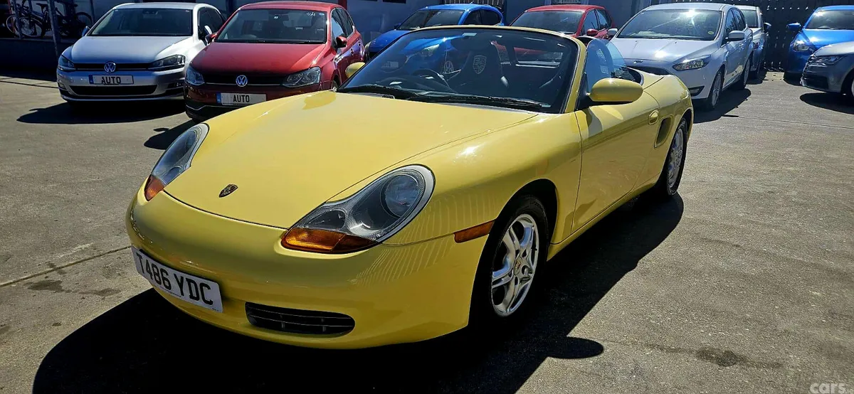 Porsche Boxster Coupe, Petrol, 1999, Yellow