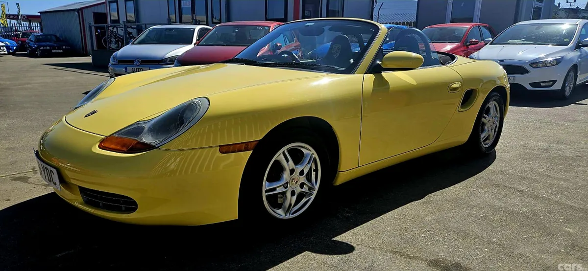 Porsche Boxster Coupe, Petrol, 1999, Yellow