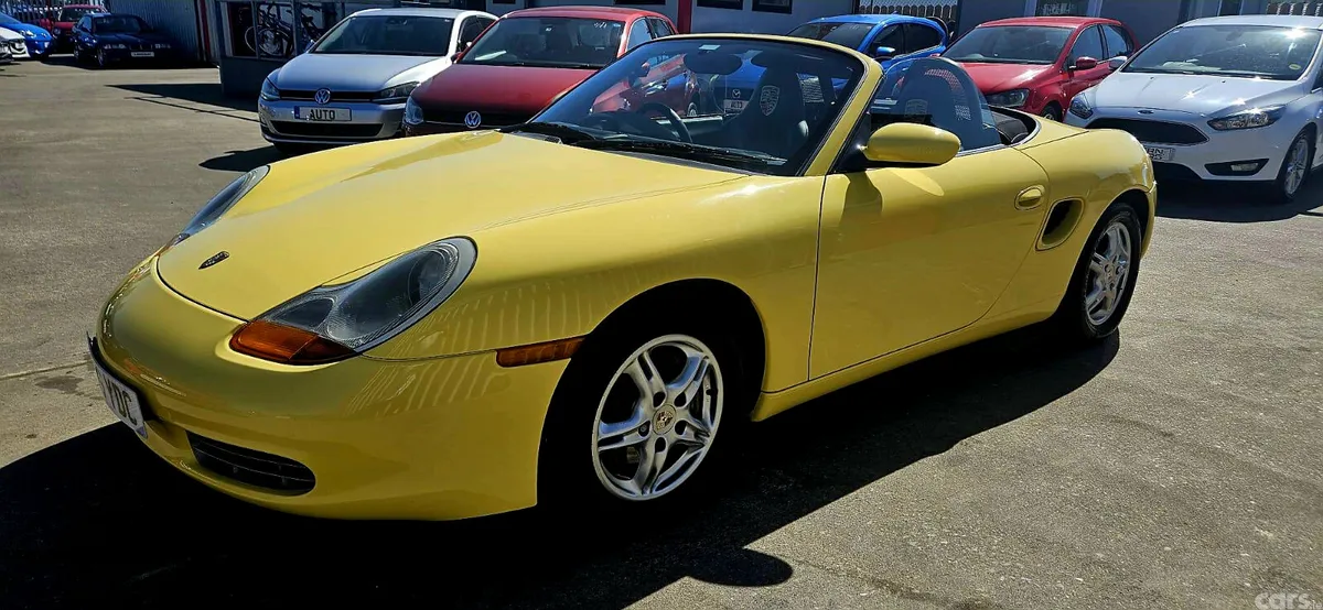 Porsche Boxster Coupe, Petrol, 1999, Yellow