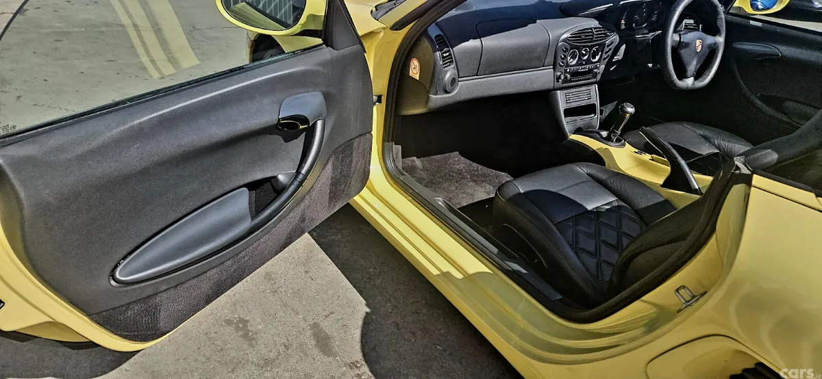 Porsche Boxster Coupe, Petrol, 1999, Yellow