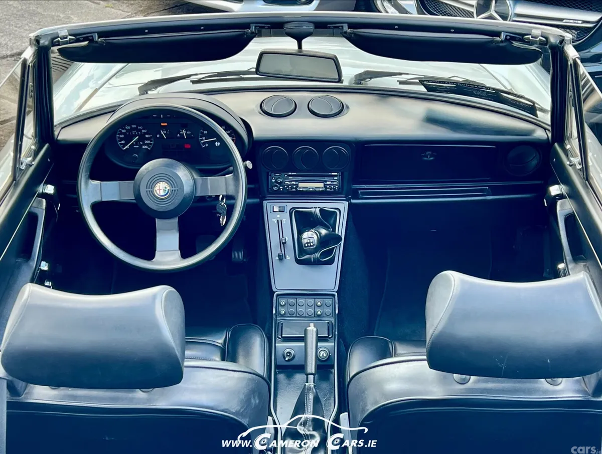 Alfa Romeo Spider Convertible, Petrol, 1989, White