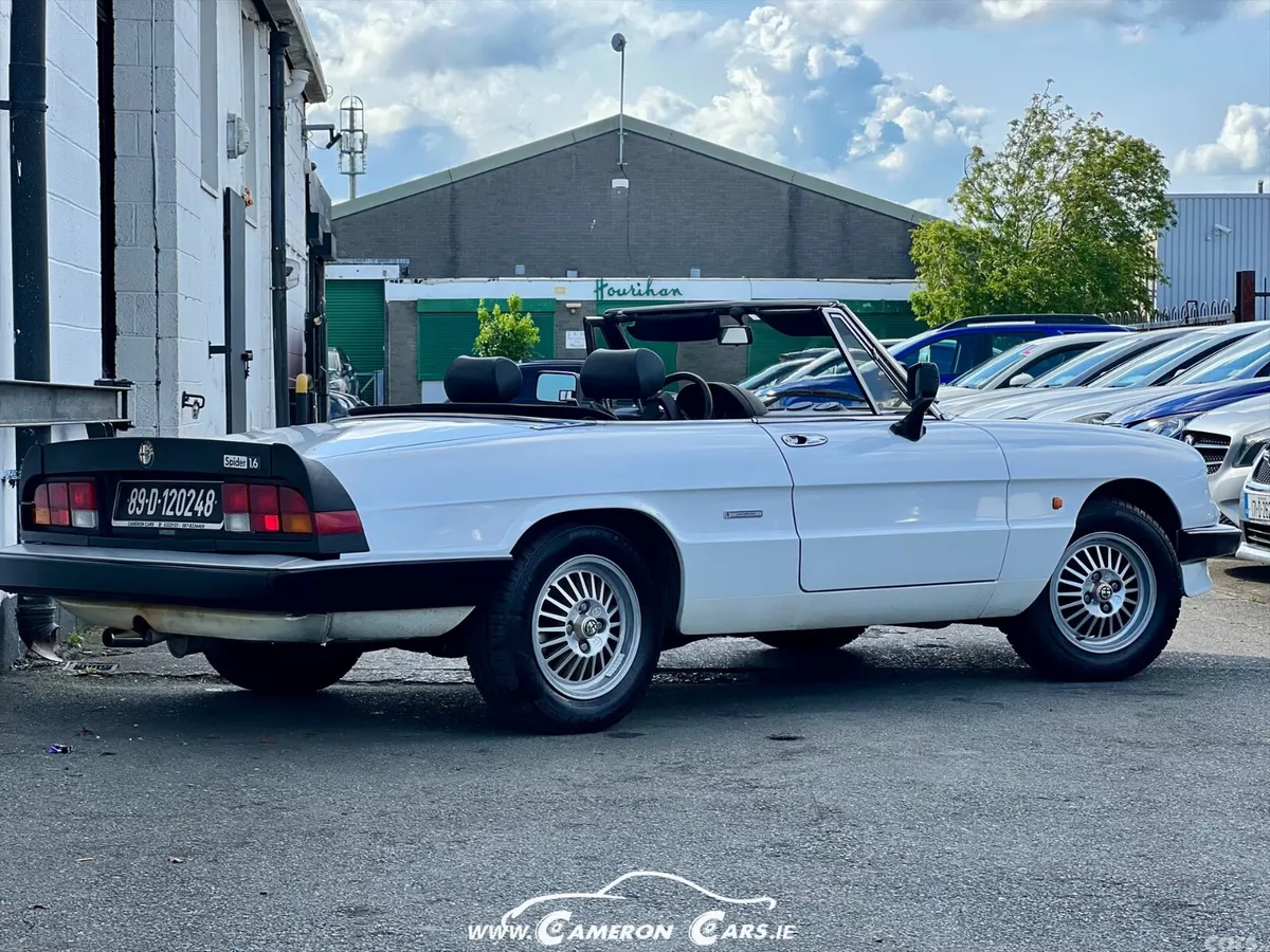 Alfa Romeo Spider Convertible, Petrol, 1989, White