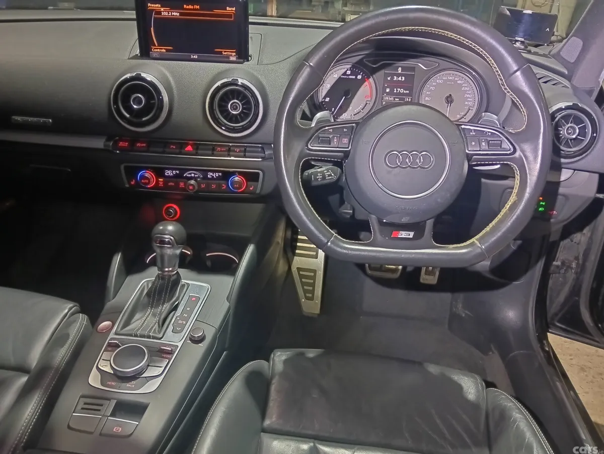Audi S3 Saloon, Petrol, 2015, Black