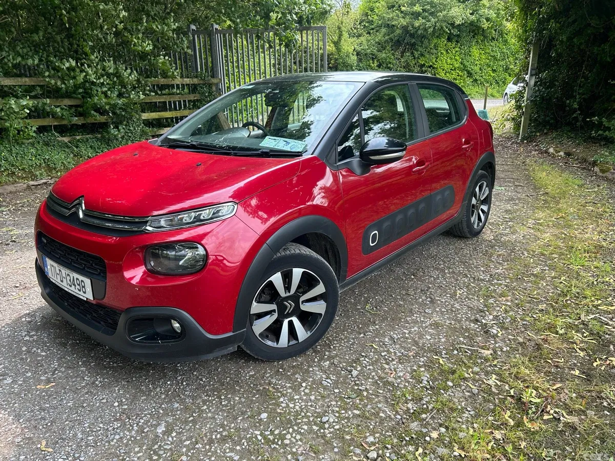 Citroen C3 Hatchback, Petrol, 2017, Red