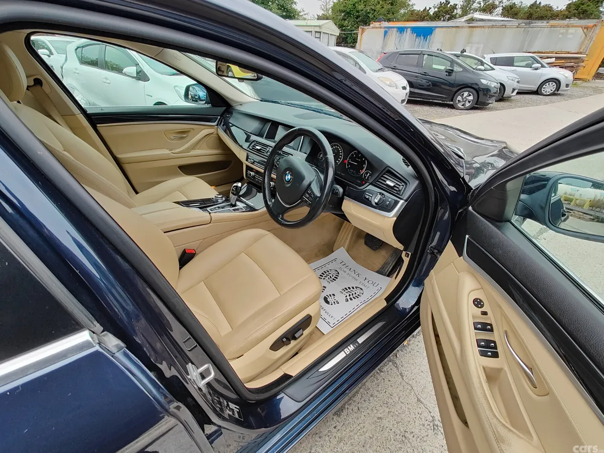 BMW 5-Series Saloon, Diesel, 2014, Blue