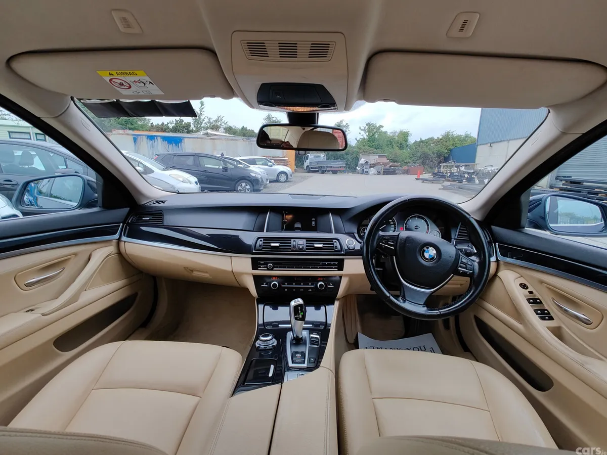 BMW 5-Series Saloon, Diesel, 2014, Blue