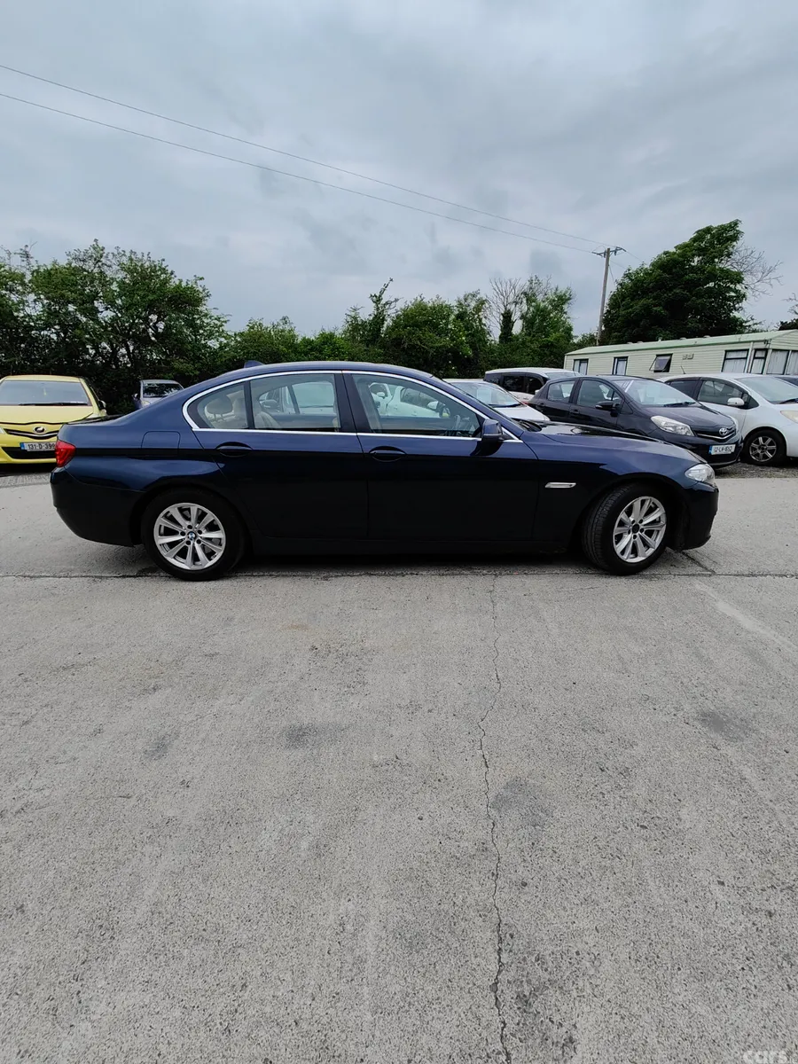 BMW 5-Series Saloon, Diesel, 2014, Blue