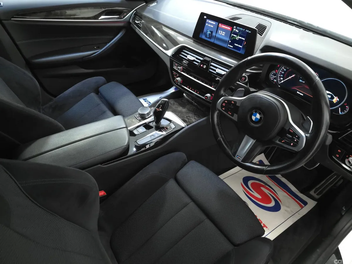 BMW 5-Series Saloon, Diesel, 2017, White