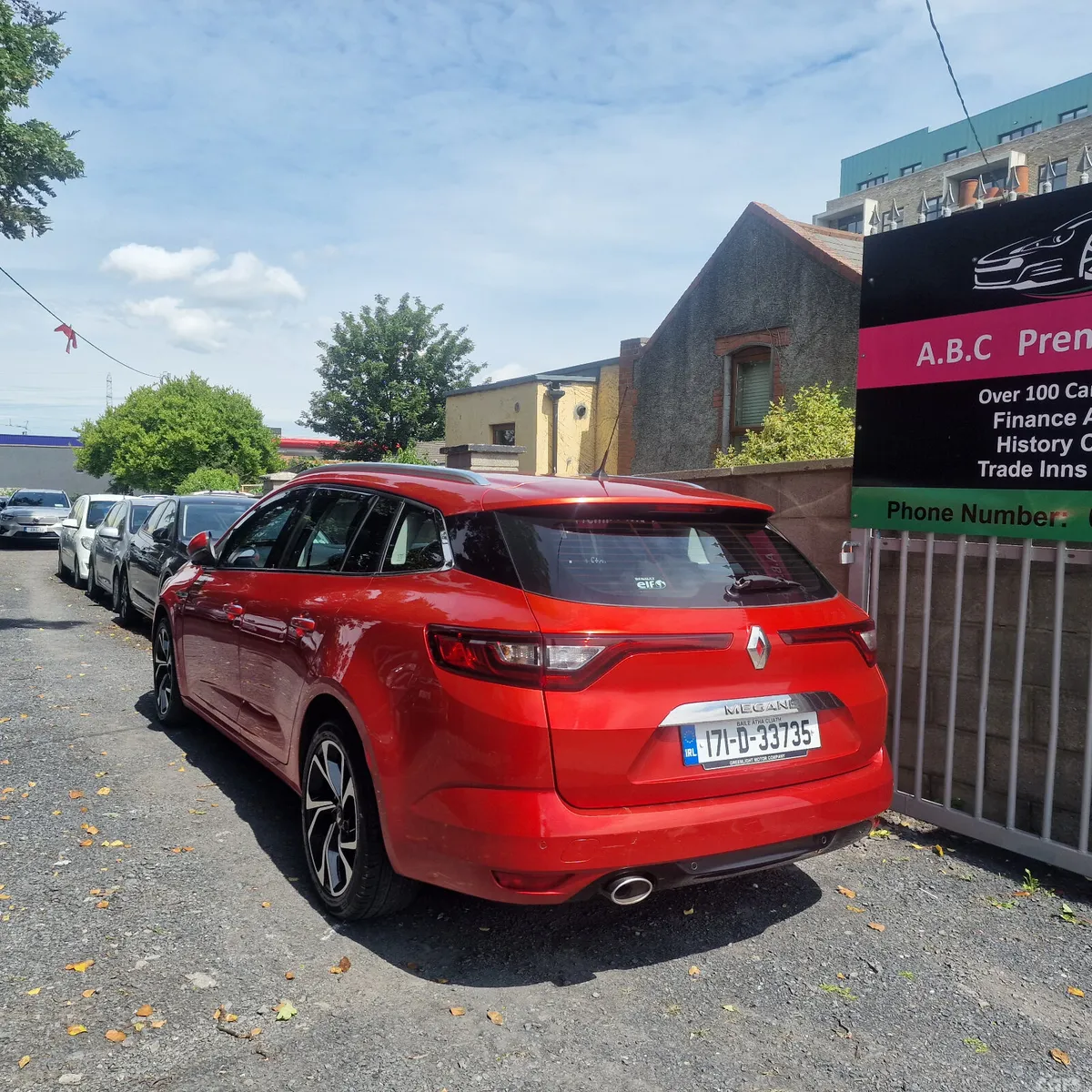 Renault Megane Estate, Diesel, 2017, Red