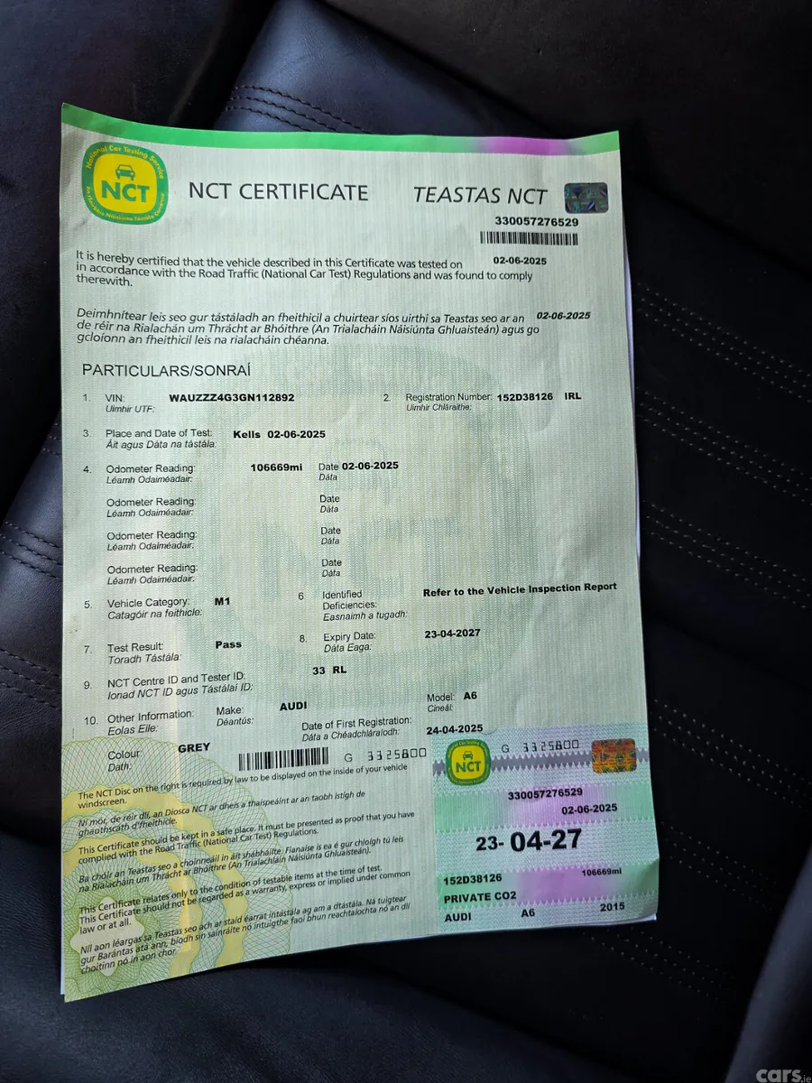 Audi A6 Saloon, Diesel, 2015, Grey