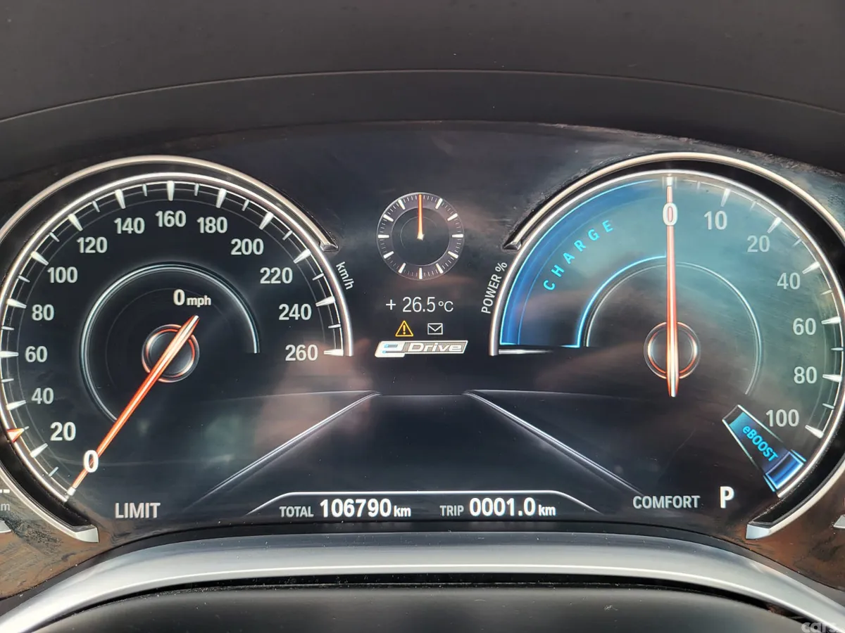 BMW 7-Series Saloon, Petrol Plug-in Hybrid, 2017, Black
