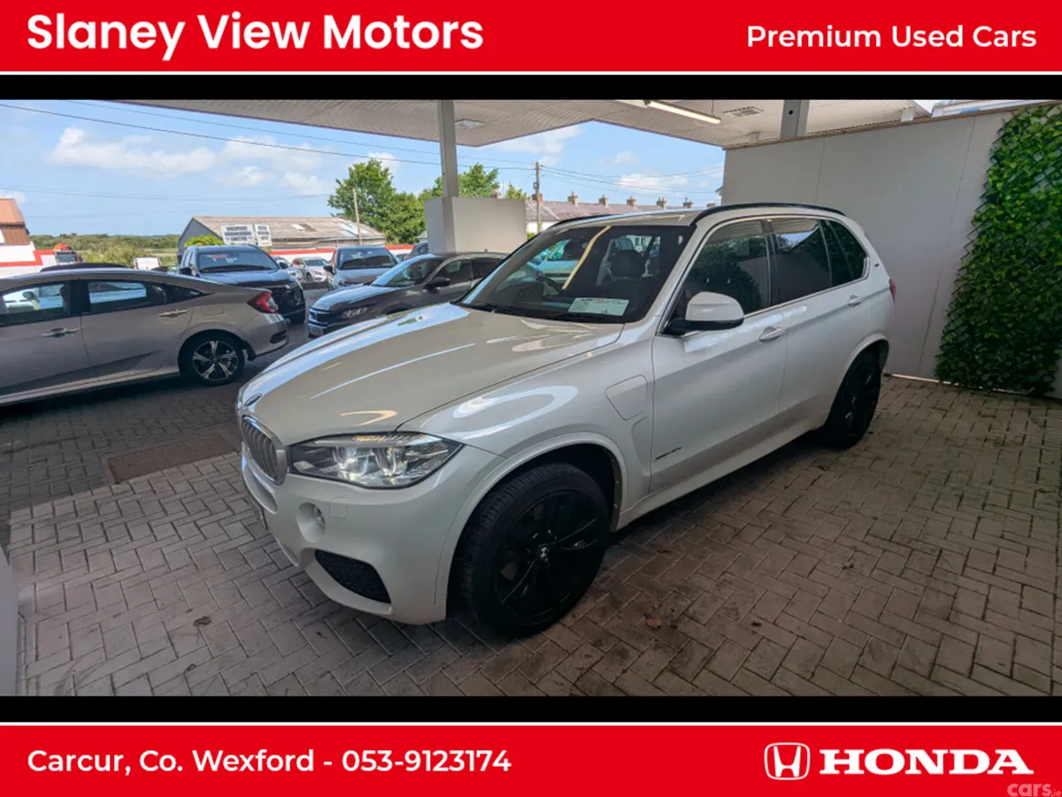 BMW X5 Estate, Petrol Plug-in Hybrid, 2018, White