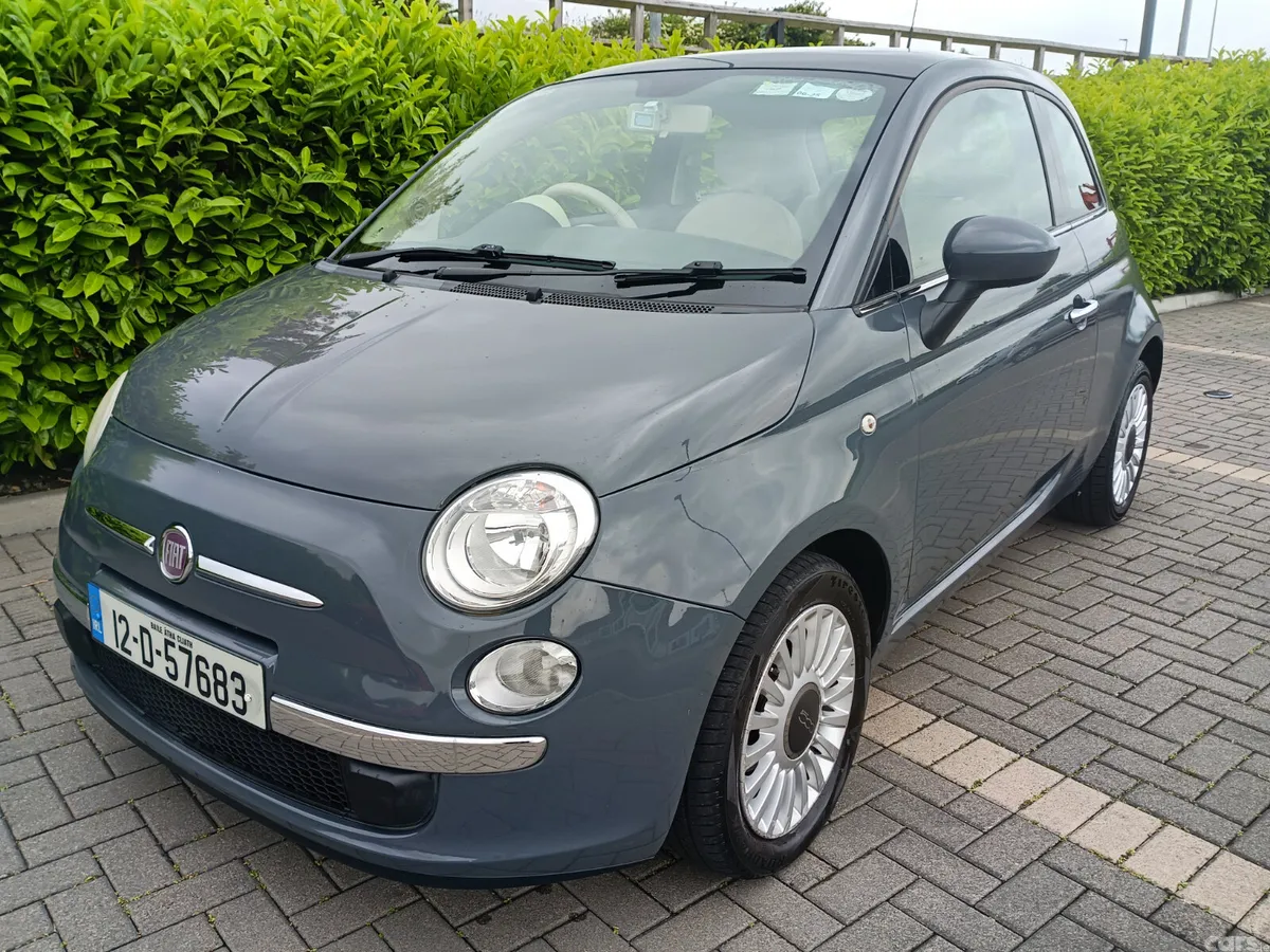 Fiat 500 Hatchback, Petrol, 2012, Grey
