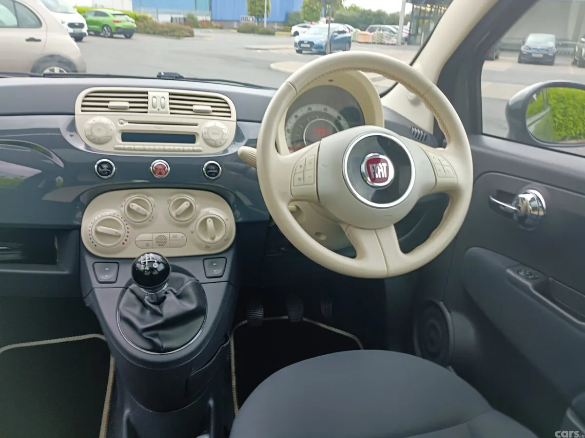 Fiat 500 Hatchback, Petrol, 2012, Grey