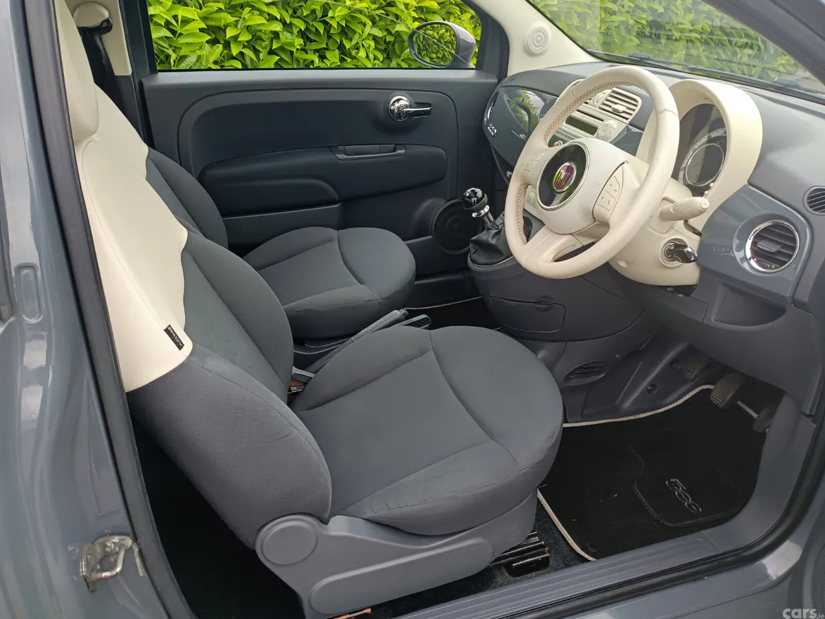 Fiat 500 Hatchback, Petrol, 2012, Grey