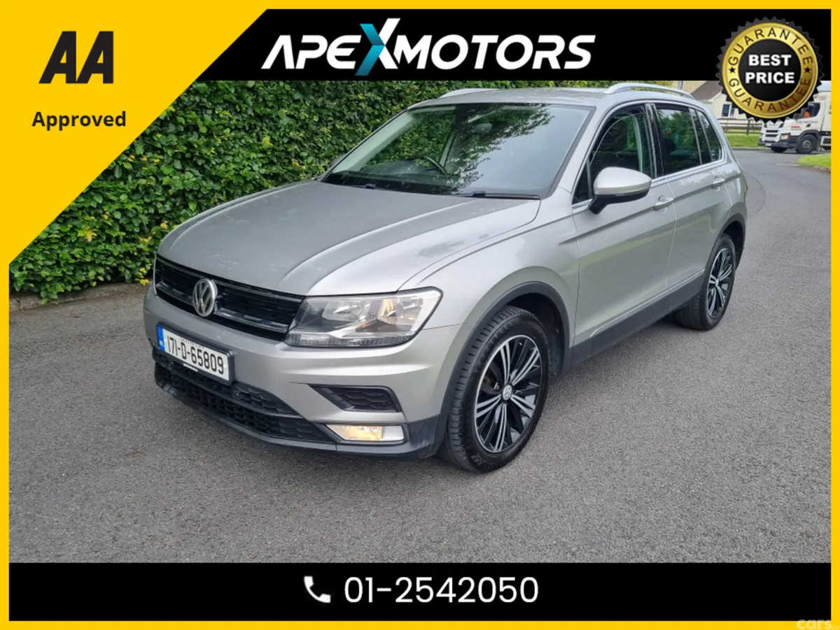 Volkswagen Tiguan SUV, Diesel, 2017, Silver