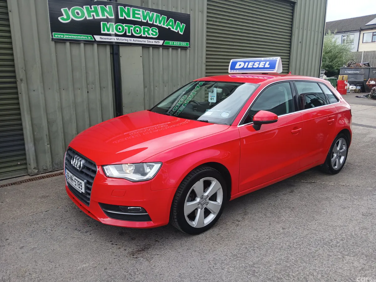 Audi A3 Hatchback, Diesel, 2016, Red
