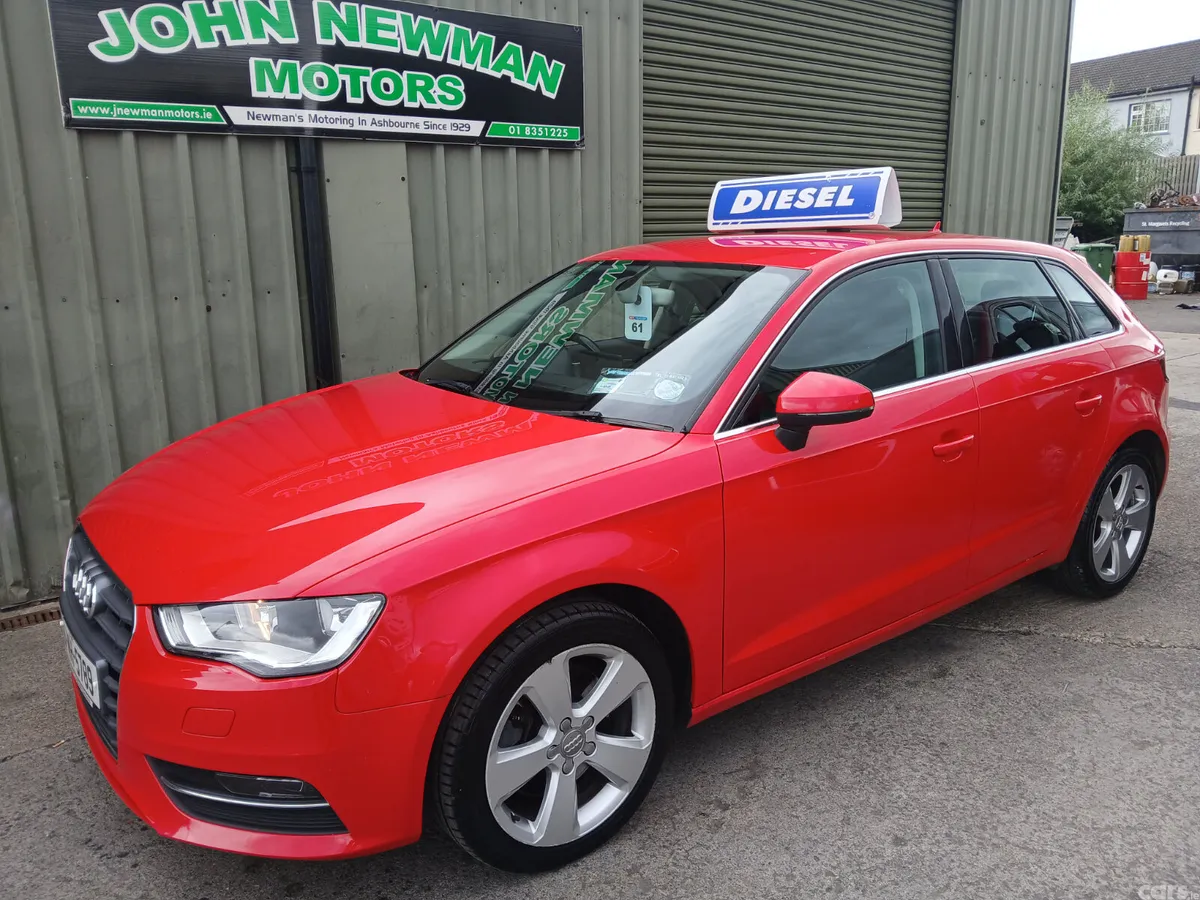 Audi A3 Hatchback, Diesel, 2016, Red