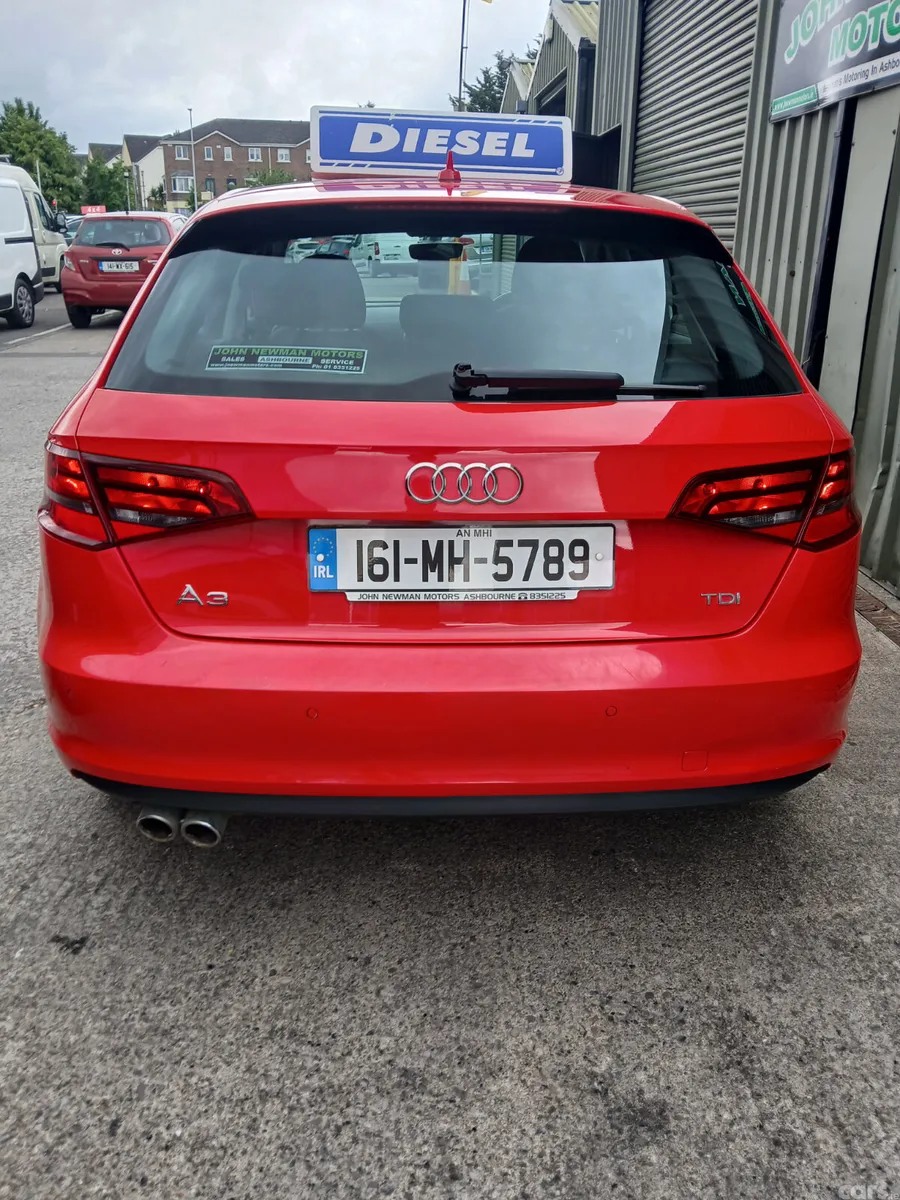 Audi A3 Hatchback, Diesel, 2016, Red