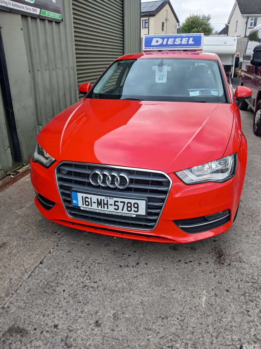 Audi A3 Hatchback, Diesel, 2016, Red