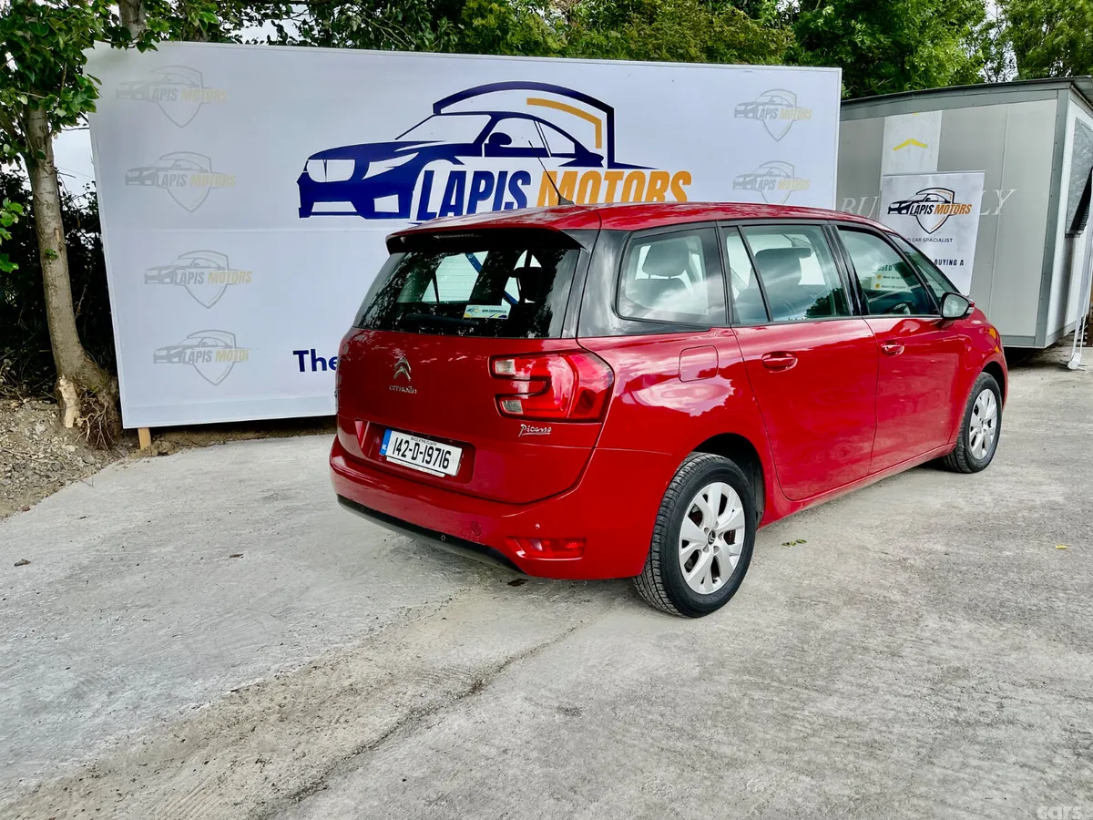 Citroen Grand C4 Picasso Hatchback, Diesel, 2014, Red