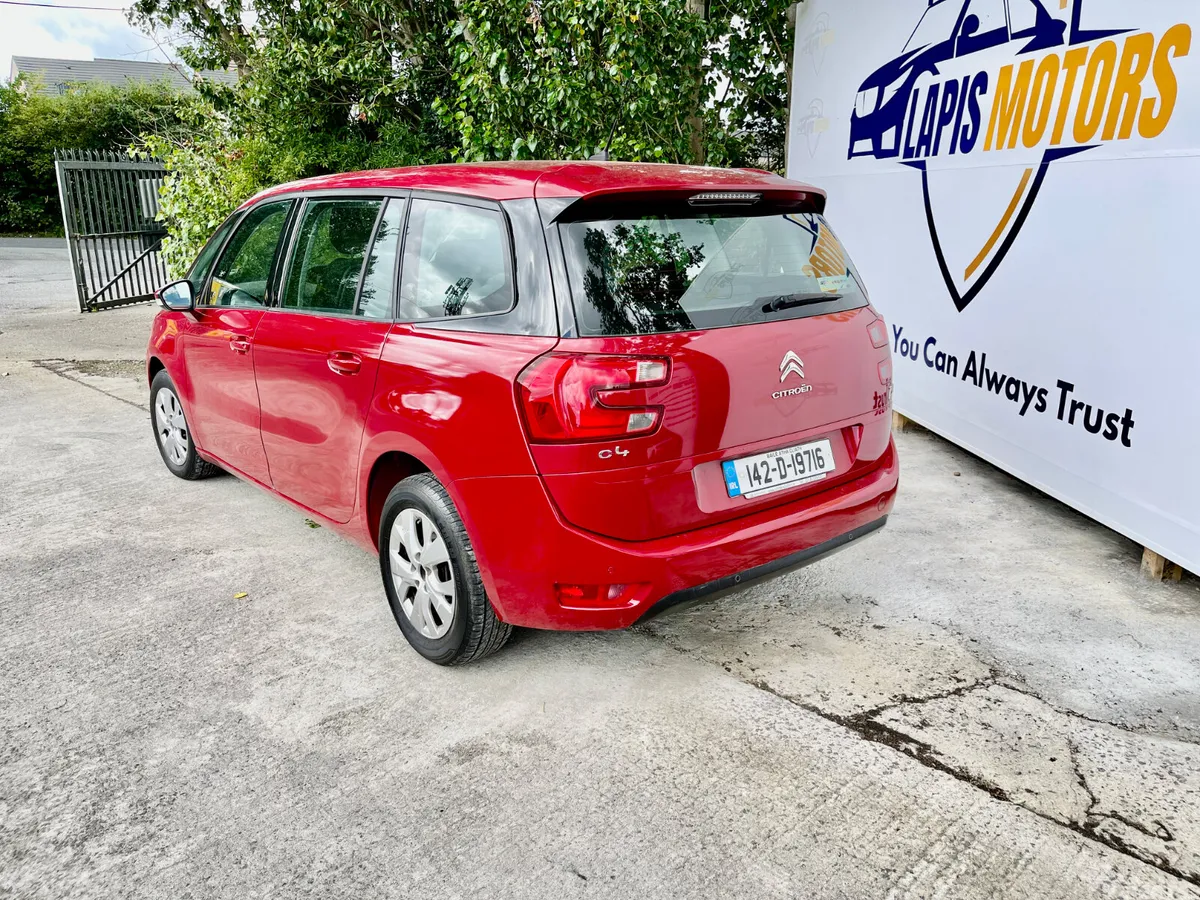 Citroen Grand C4 Picasso Hatchback, Diesel, 2014, Red