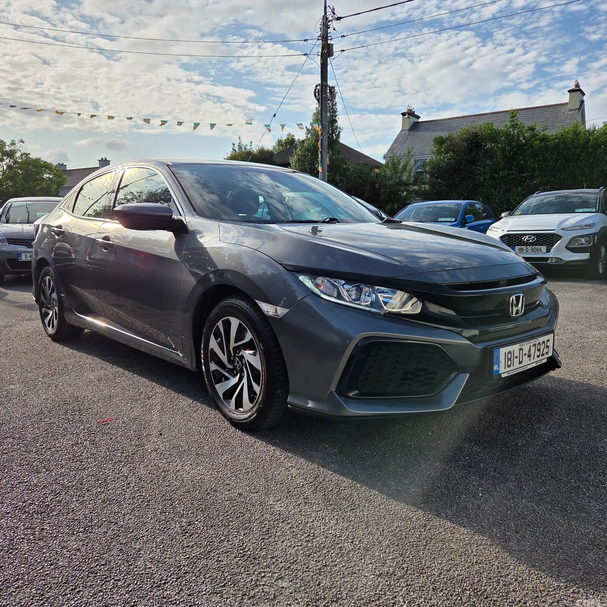 Honda Civic Hatchback, Petrol, 2018, Grey