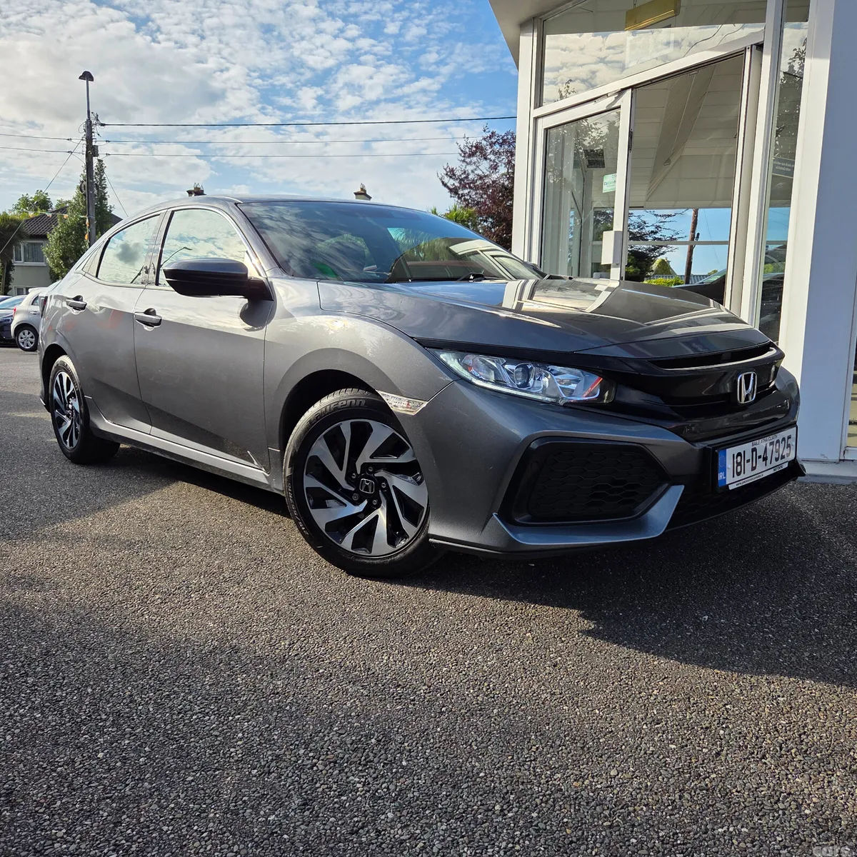 Honda Civic Hatchback, Petrol, 2018, Grey