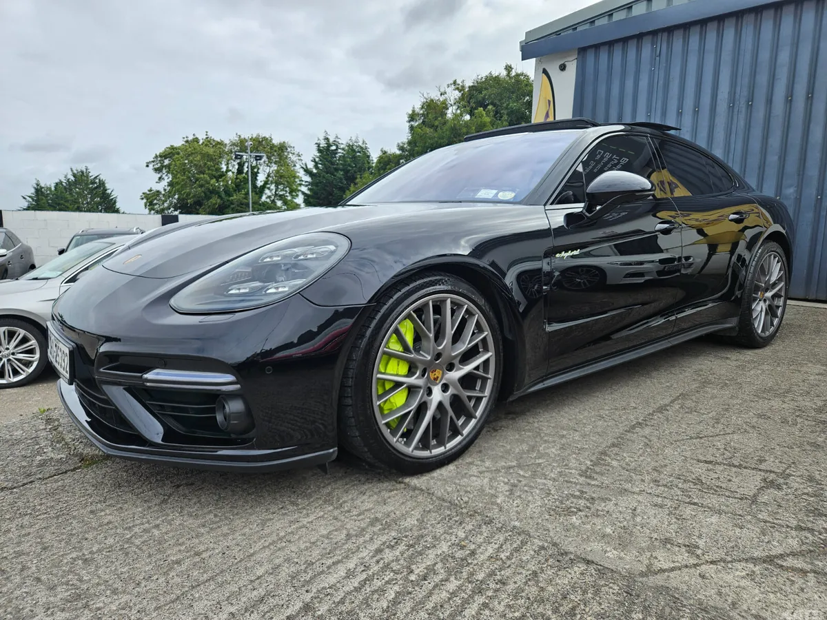 Porsche Panamera Hatchback, Petrol Plug-in Hybrid, 2017, Black