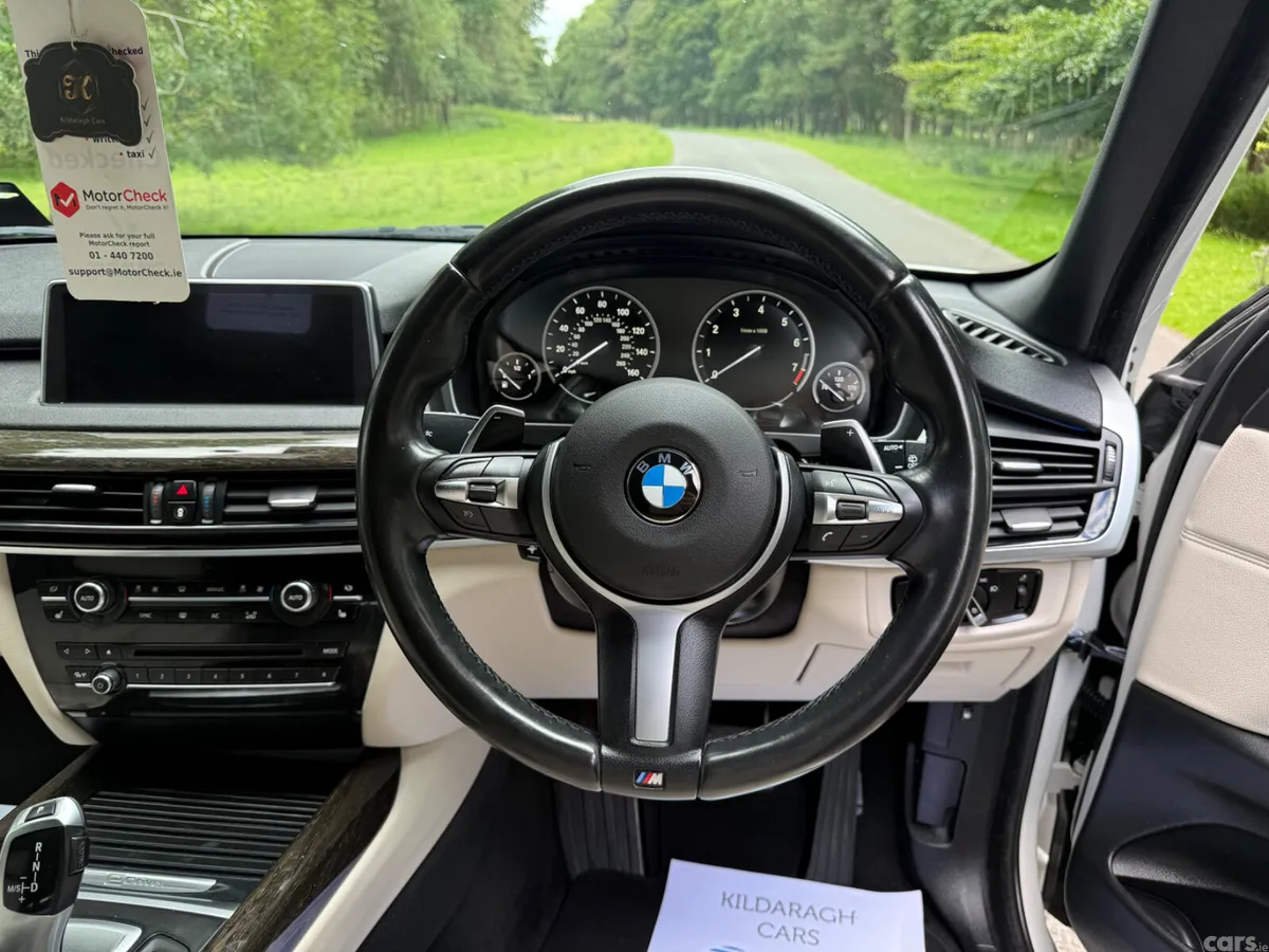 BMW X5 SUV, Petrol Plug-in Hybrid, 2016, White