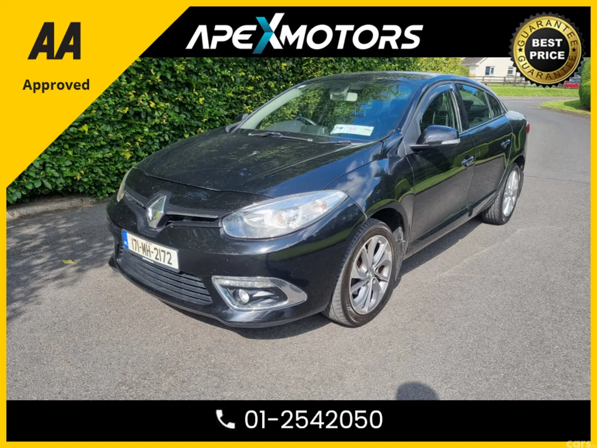Renault Fluence Saloon, Diesel, 2017, Black