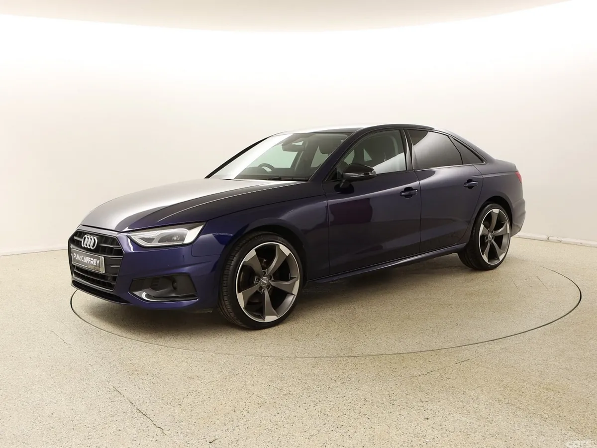 Audi A4 Saloon, Diesel, 2021, Blue