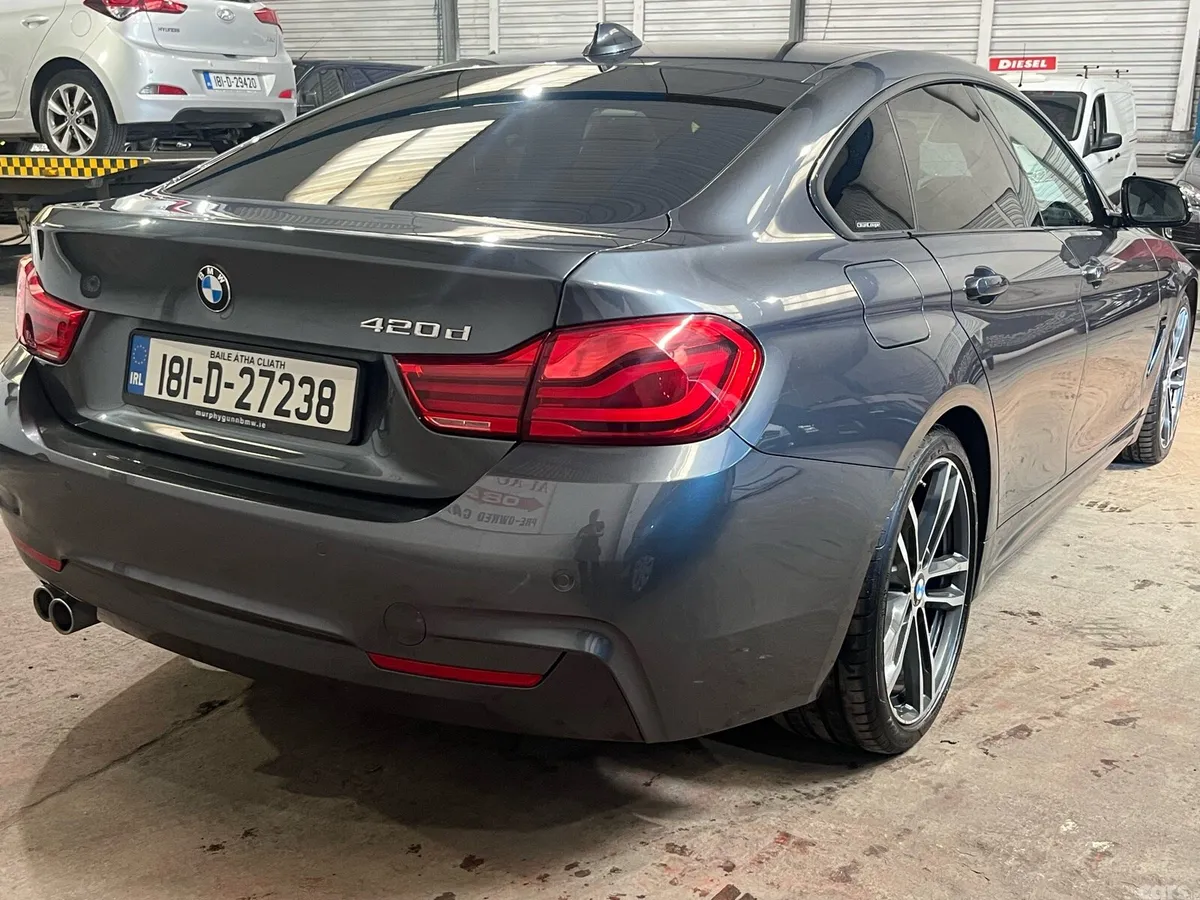 BMW 4-Series Saloon, Diesel, 2018, Grey