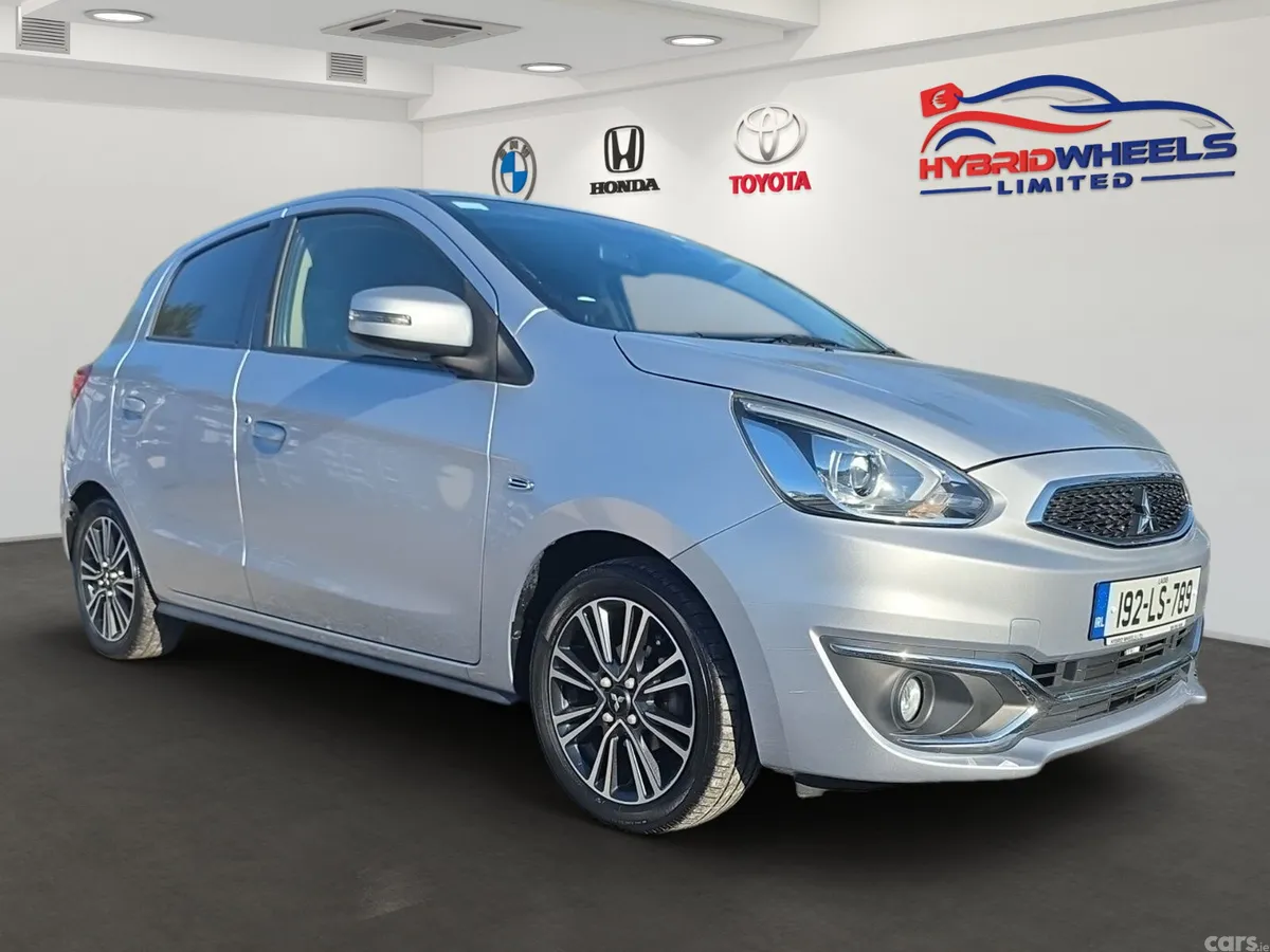 Mitsubishi Mirage Hatchback, Petrol, 2019, Silver