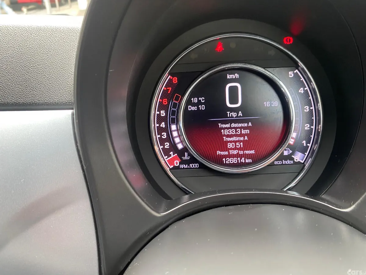 Fiat 500 Hatchback, Petrol, 2015, Blue