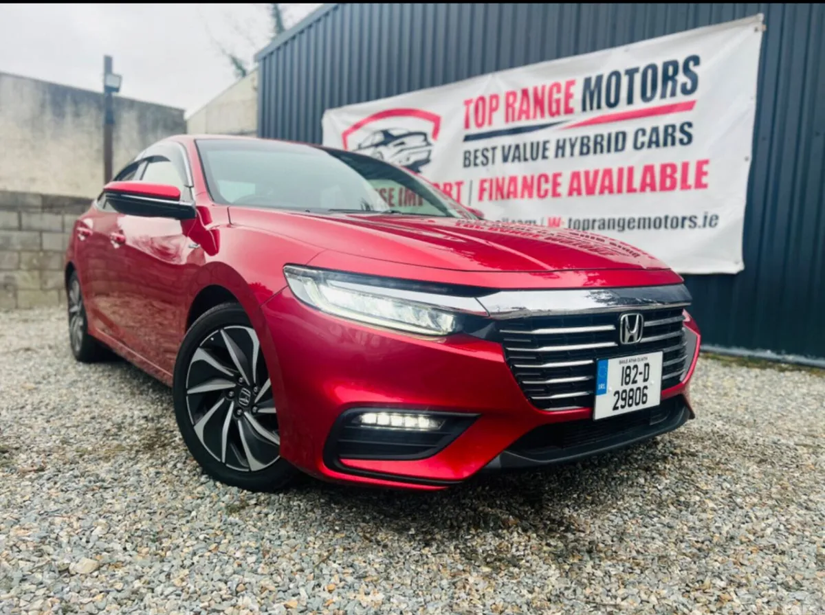 Honda Civic Hatchback, Petrol Hybrid, 2018, Red