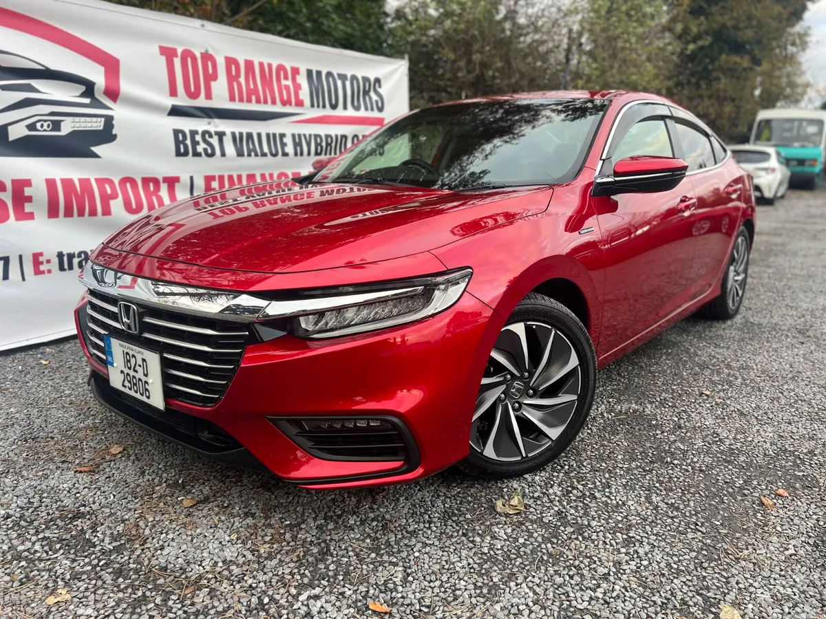 Honda Civic Hatchback, Petrol Hybrid, 2018, Red