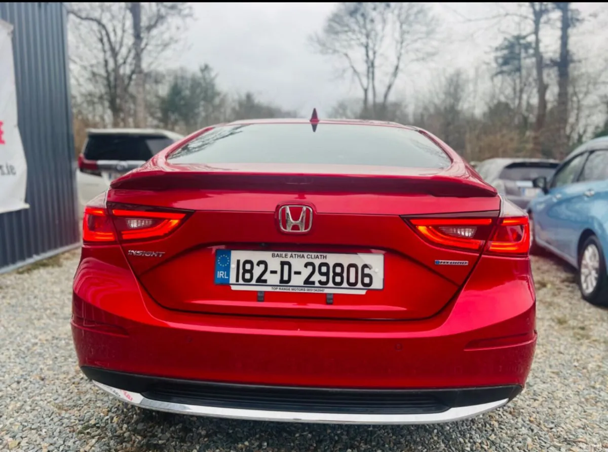 Honda Insight Hatchback, Petrol Hybrid, 2018, Red