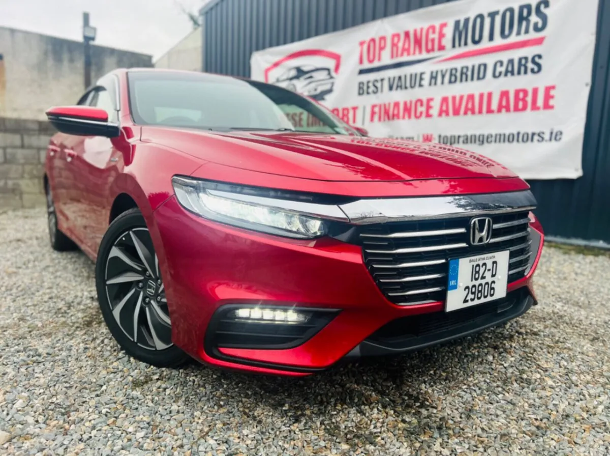 Honda Insight Hatchback, Petrol Hybrid, 2018, Red