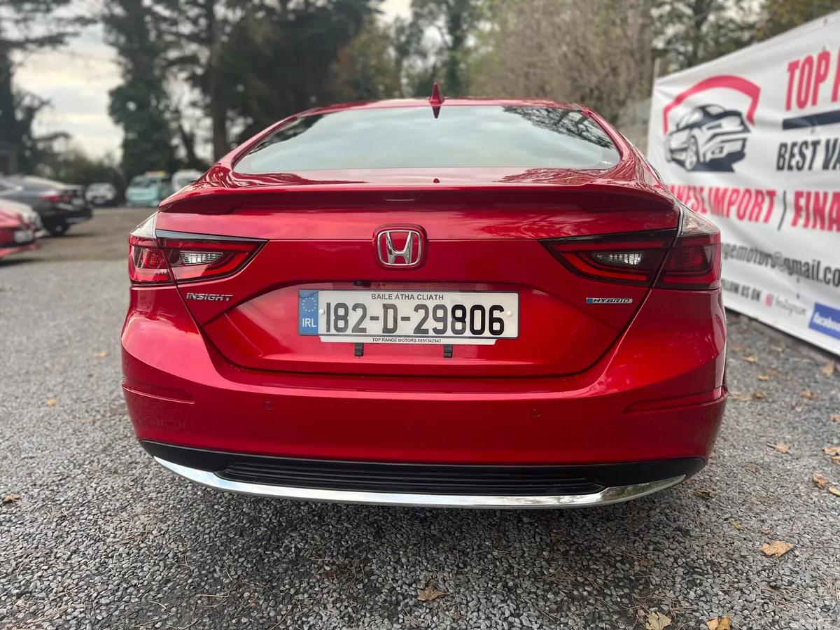 Honda Insight Hatchback, Petrol Hybrid, 2018, Red