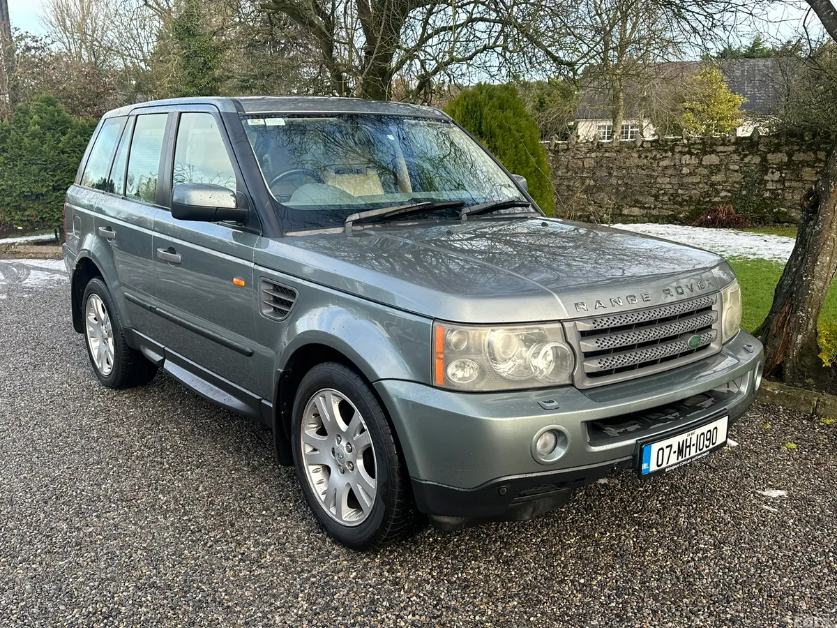 Land Rover Range Rover Sport SUV, Diesel, 2007, Green