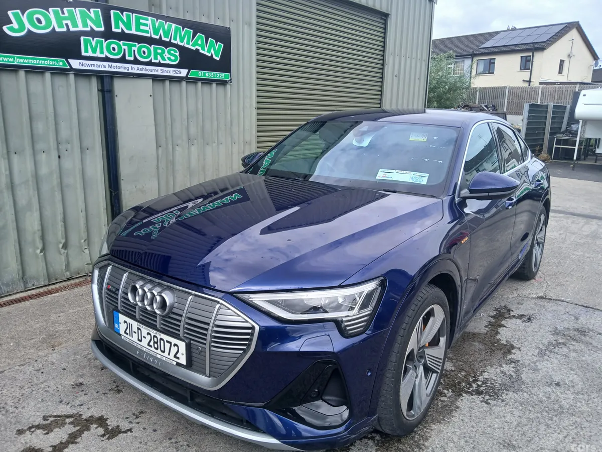 Audi e-tron Hatchback, Electric, 2021, Blue