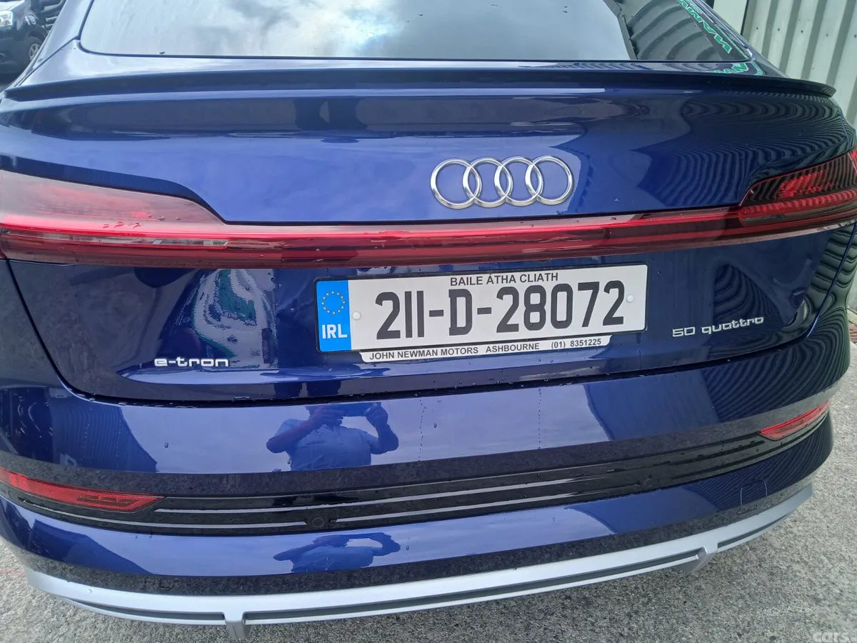 Audi e-tron Hatchback, Electric, 2021, Blue